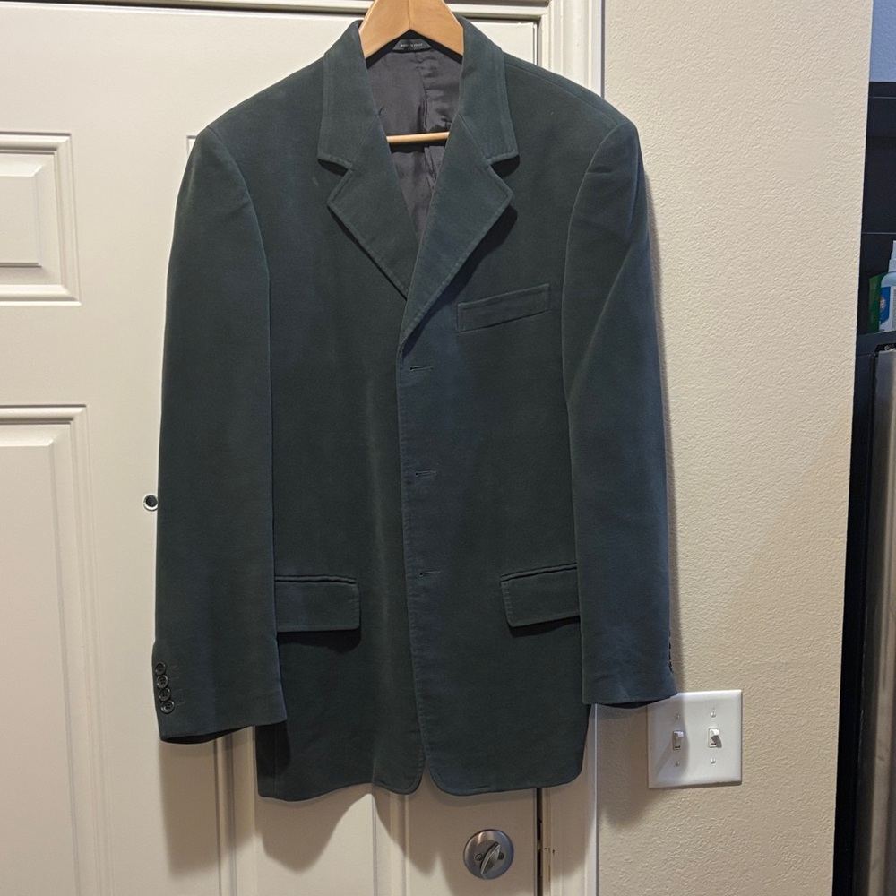 Banana Republic Moss Green Men's Blazer